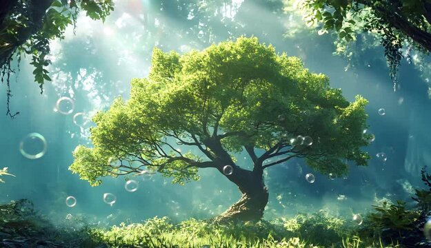 tree in the forest