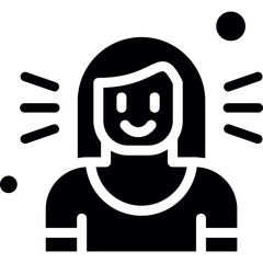 Gratitude Sign Glyph Icon