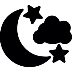 Harvest Moon Glyph Icon