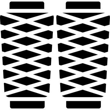 Textile Yarn Glyph Icon
