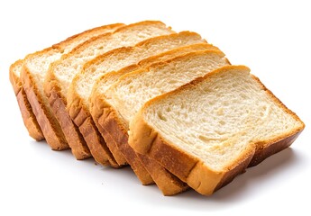 Sliced white bread