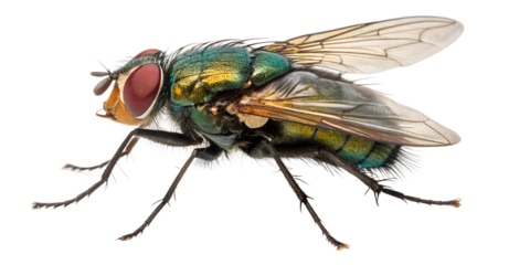 fly isolated on transparent background