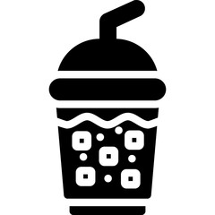 Cold Brew Glyph Icon