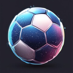 Fototapeta premium soccer ball icon 