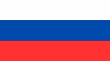 Fototapeta premium Sovereign state flag of country of Russia in official colors. Illustration of Russia flag. Russia flag 