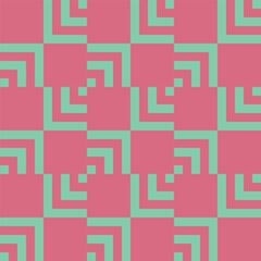 Modern Geometric Vector Seamless Pattern Digital Paper – Abstract Minimalist Background Design, Repeating Lines and Shapes, Contemporary Printable Texture for Scrapbooking, Web Design, Fabric, Package