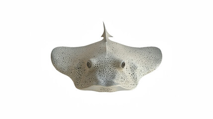 a stingray on a transparent background, PNG image, PNG file, Generative art.