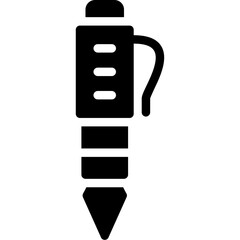Fountain Pen Glyph Icon
