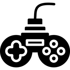 Obraz premium Gaming Glyph Icon