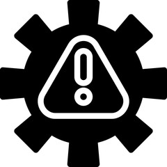 Crisis Management Glyph Icon