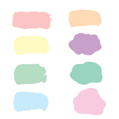 set of watercolor frames