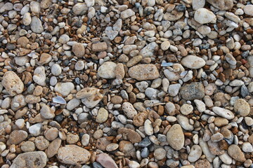 pebbles on the beach