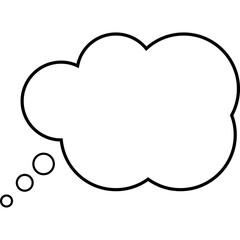 Cloud Talk Bubble