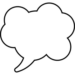 Cloud Talk Bubble