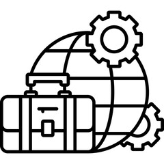 Business Process Outsourcing Icon