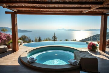 Fototapeta premium Serene Turkish Spa Retreat