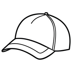 baseball cap vector illustration