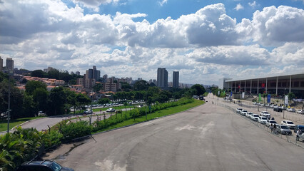 Fototapeta premium panorama of Imigrantes 1,5km- Sao Paulo 