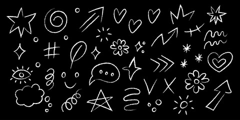 Explore our versatile collection of Doodle Icons that are perfect for all your creative projects