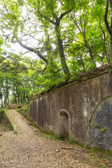上見坂園地　砲座跡