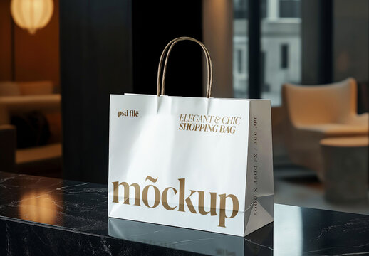 Shopping Bag Mockup