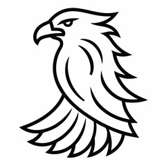 eagle head vector