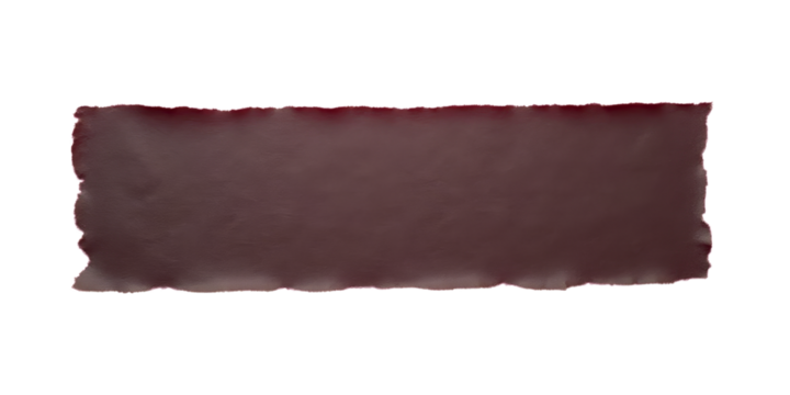 Torn Brown Paper Edge on Pink Transparent Background. - Powered by Adobe
