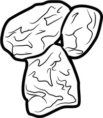 coal fresh Harvest collection coloring page