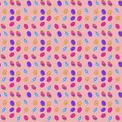 seamless pattern with circles