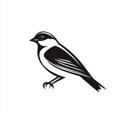 Obraz premium Bird Silhouette Icon