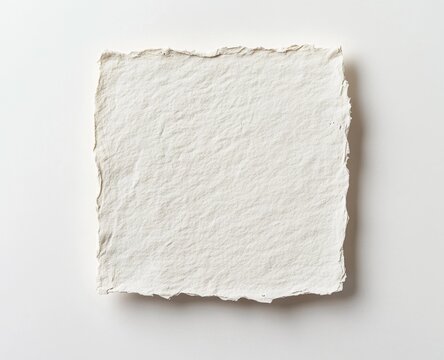 Handmade paper texture, white background, design element, mockup