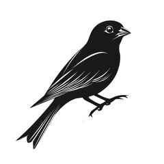 Obraz premium Bird Silhouette Icon