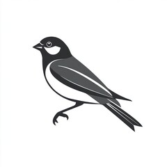 Obraz premium Bird Silhouette Icon