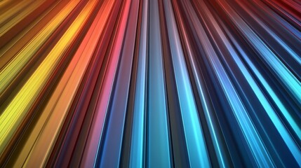 Abstract Colorful Lines Converging Background Design Perfect for Modern Presentations or Websites