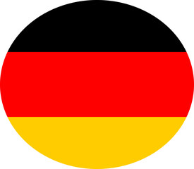 Germany Country Map And Flag Design