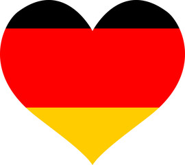 Germany Country Map And Flag Design