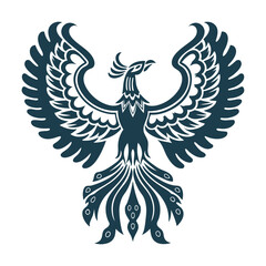 Phoenix EPS Vector Phoenix – A mythical bird with spread wings