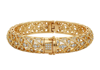 bracelet on white background