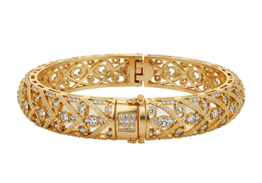 bracelet on white background