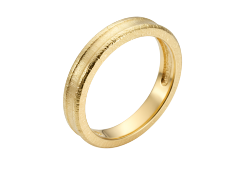 ring on white background