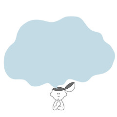 頭の中が見える吹き出し