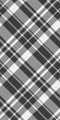 Elegant grayscale plaid pattern.  Perfect for textile design, website backgrounds, or stylish stationery.