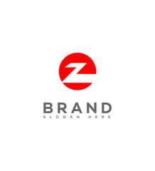 Circle EZ Logo Brand Identity Design Minimalist Modern