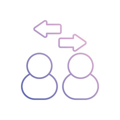 Interchange  Vector icon