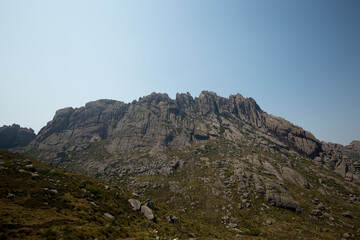 Obraz premium mountain landscape with clouds