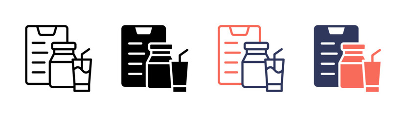 Obraz premium Nutrition Icon