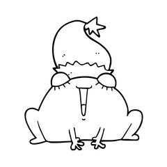 penguin with ice cream