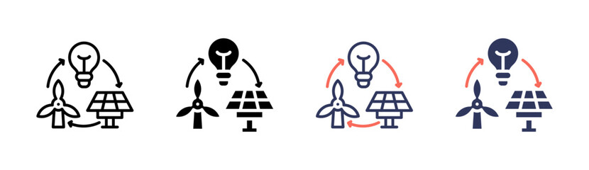 Smart Grid Icon