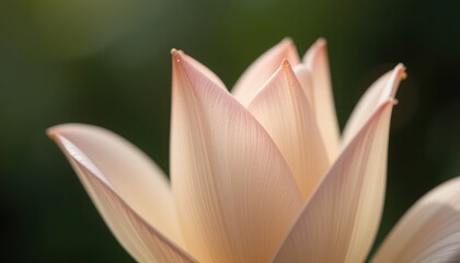 Fototapeta premium Flower blooming close-up nature photography outdoor macro perspective serenity and beauty of natural flora