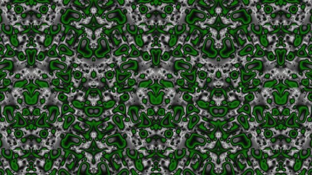 3D animation The combination of colors forms a visual structure that resembles a digital fingerprint, representing uniqueness and regularity in visual data.